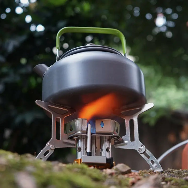 Outdoor Three Head Camping Stove Gear