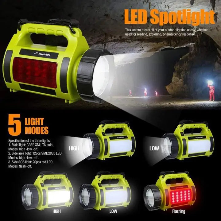 Outdoor Rechargeable LED Camping Lantern Gear