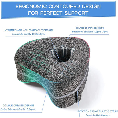 Contour Leg & Knee Foam Support Pillow