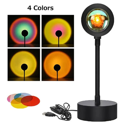 Sunset Projection Night Light