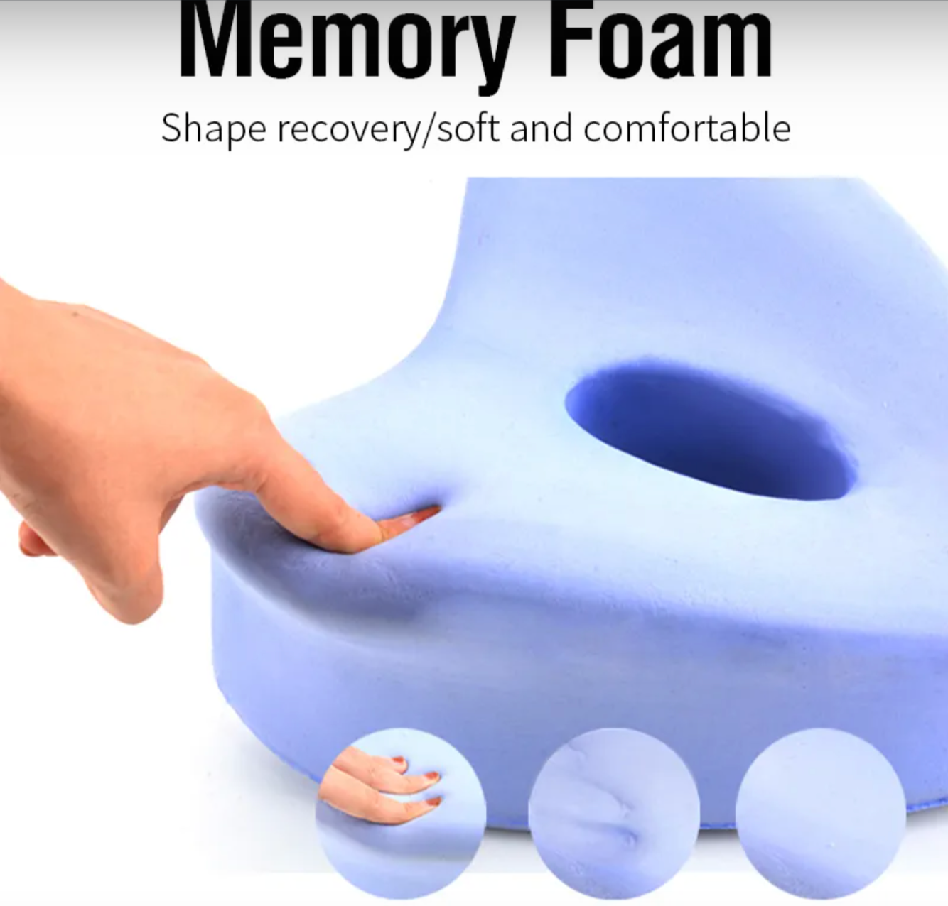 Contour Leg & Knee Foam Support Pillow