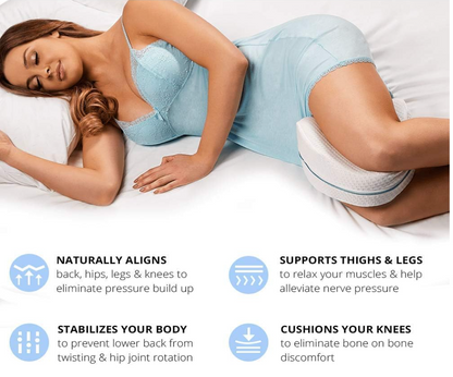 Contour Leg & Knee Foam Support Pillow