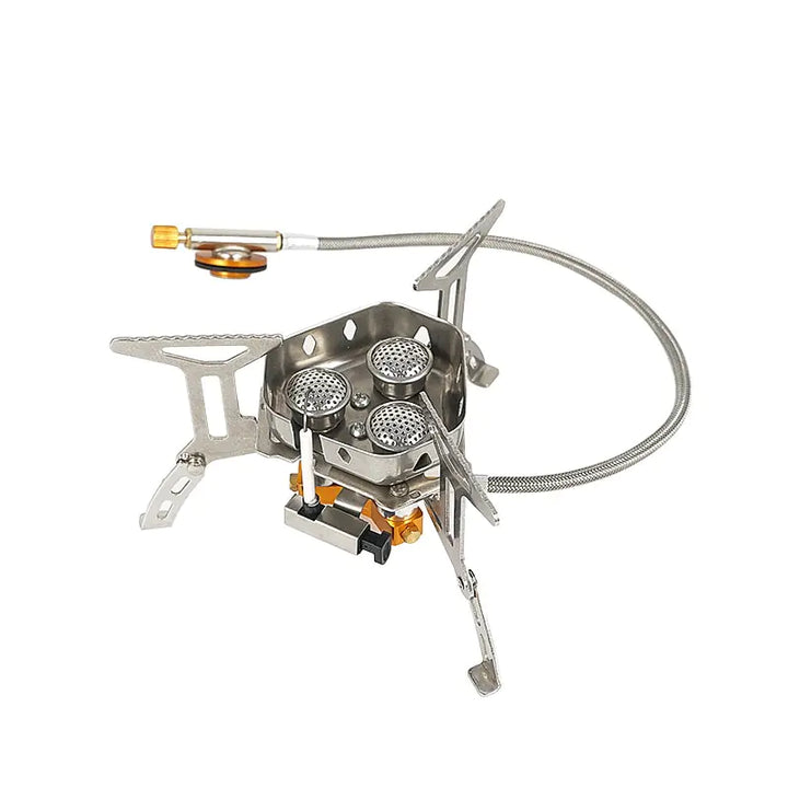 Outdoor Three Head Camping Stove Gear