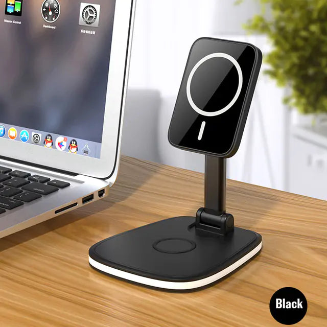 Multifunctional Magnetic Folding Wireless Charger