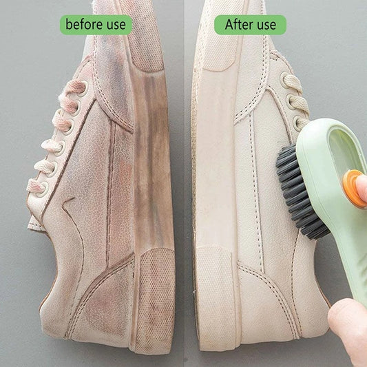 Multifunctional Liquid Shoe Brush, Automatic Liquid Discharge Shoe Brush