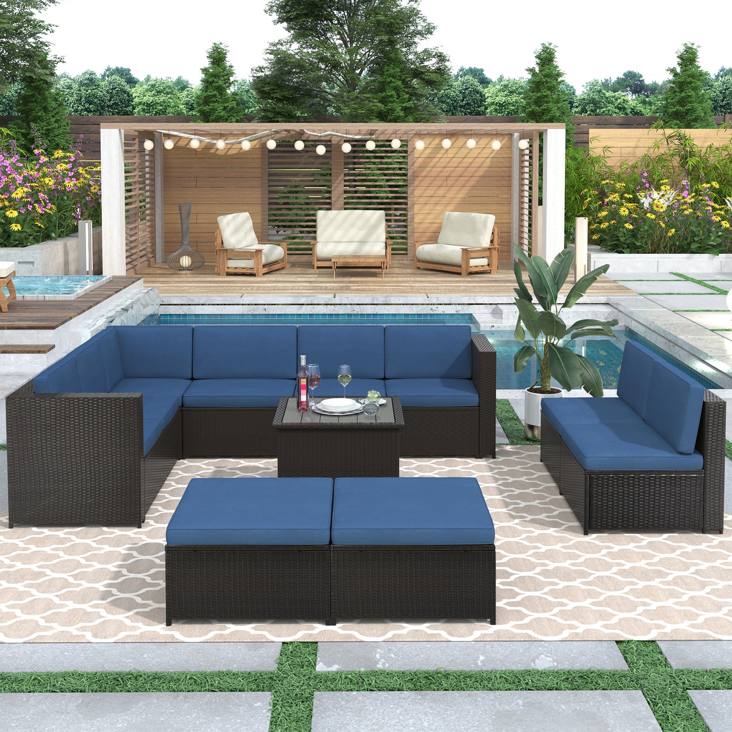 outdoor setting patio