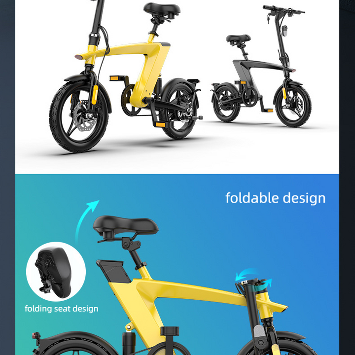 KAIXIN H1 Foldable Electric Bike