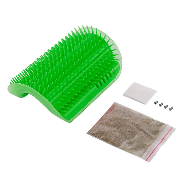 Self Grooming Cat Brush and Interactive Cat Toy